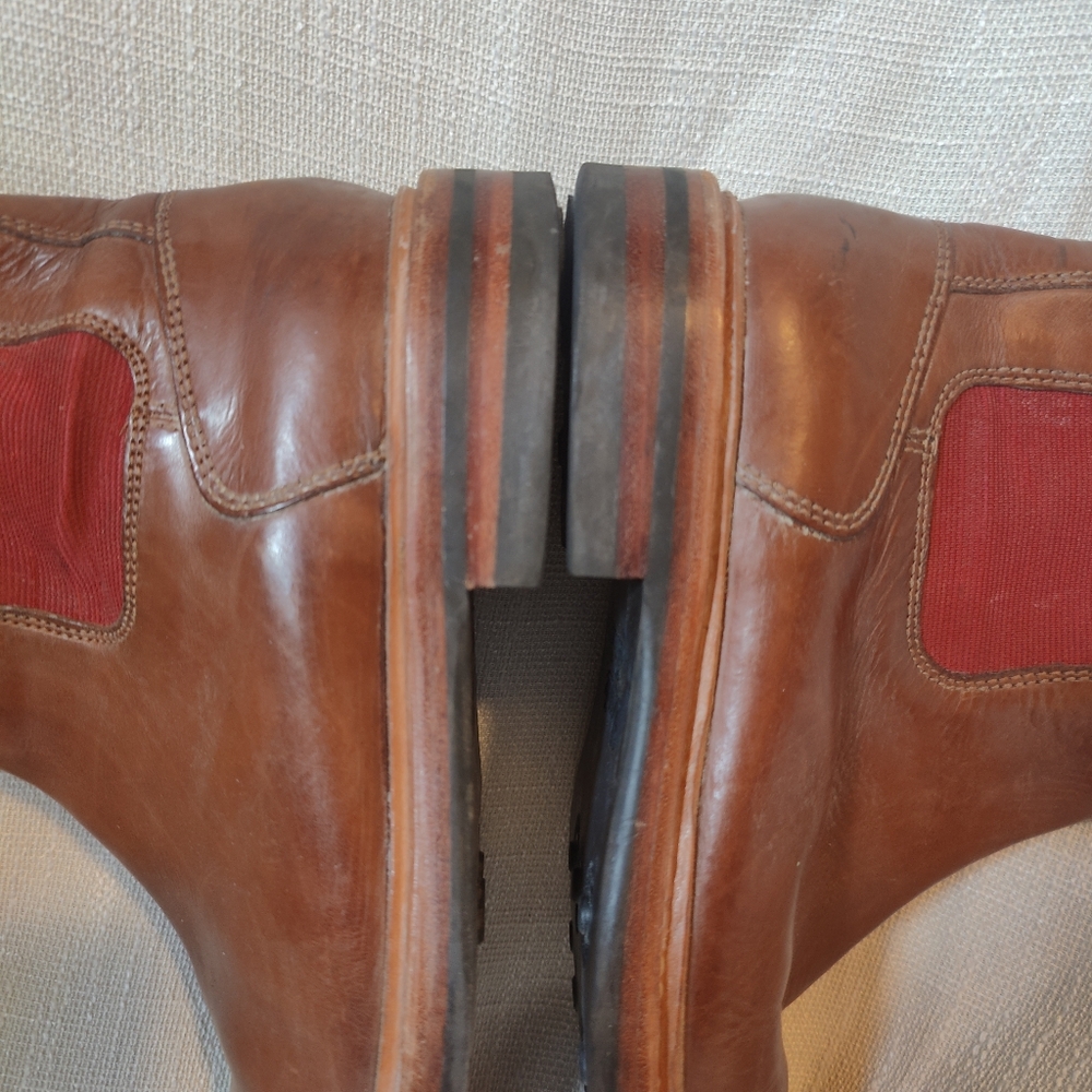 Men's Cole Haan leather Chelsea boots with Dainite soles, Size 8 - Picture 10 of 10